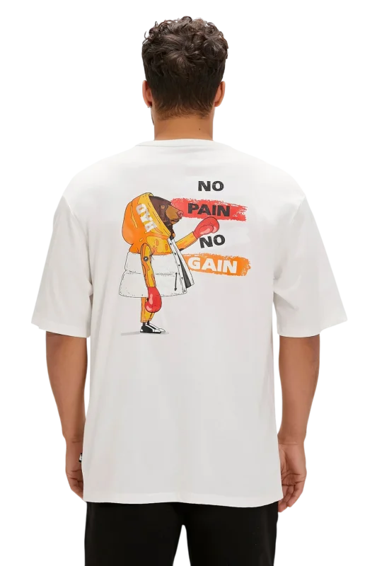 Bad Bear GAIN T-SHIRT OS BEYAZ Erkek Tshirt - 4