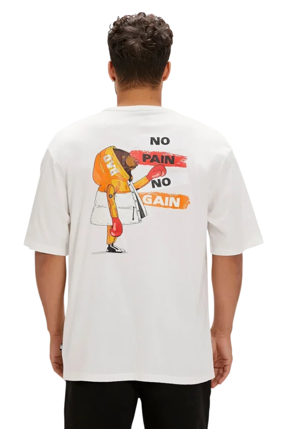 Bad Bear GAIN T-SHIRT OS BEYAZ Erkek Tshirt - 4