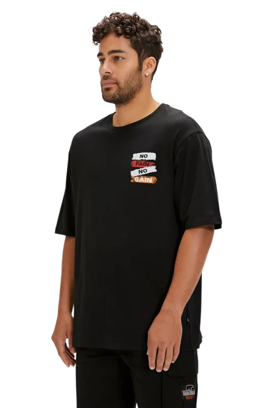 Bad Bear Gain Os Siyah Erkek Tshirt - 2