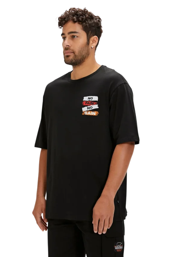 Bad Bear Gain Os Siyah Erkek Tshirt - 2