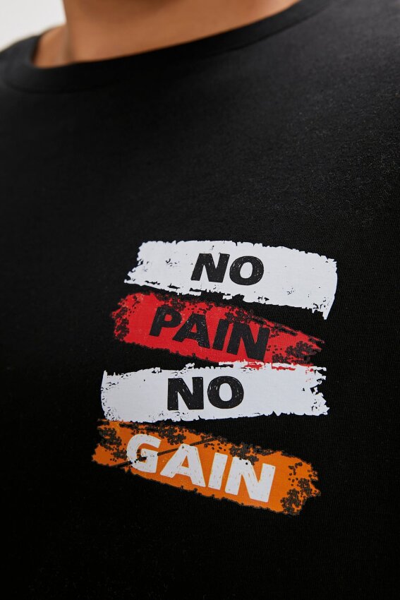 Bad Bear Gain Os Siyah Erkek Tshirt - 5