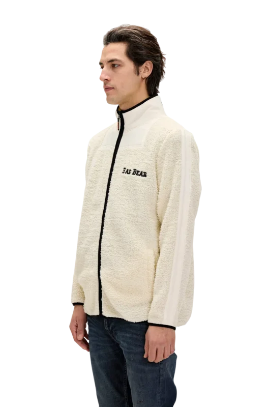 Bad Bear Galvin Full Zip Plus Beyaz Erkek Sweatshirt - 3