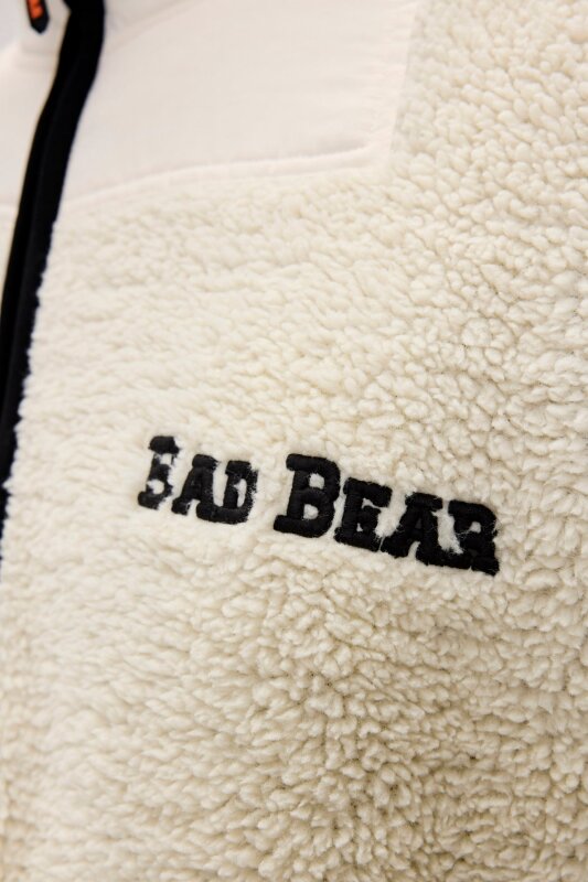Bad Bear Galvin Full Zip Plus Beyaz Erkek Sweatshirt - 7