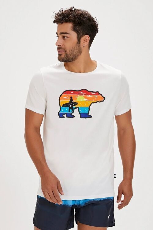Bad Bear GLEEN T-SHIRT BEYAZ Erkek Tshirt - 2