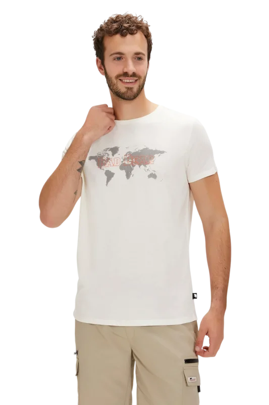 Bad Bear Globe Beyaz Erkek Tshirt - Bad Bear (1)