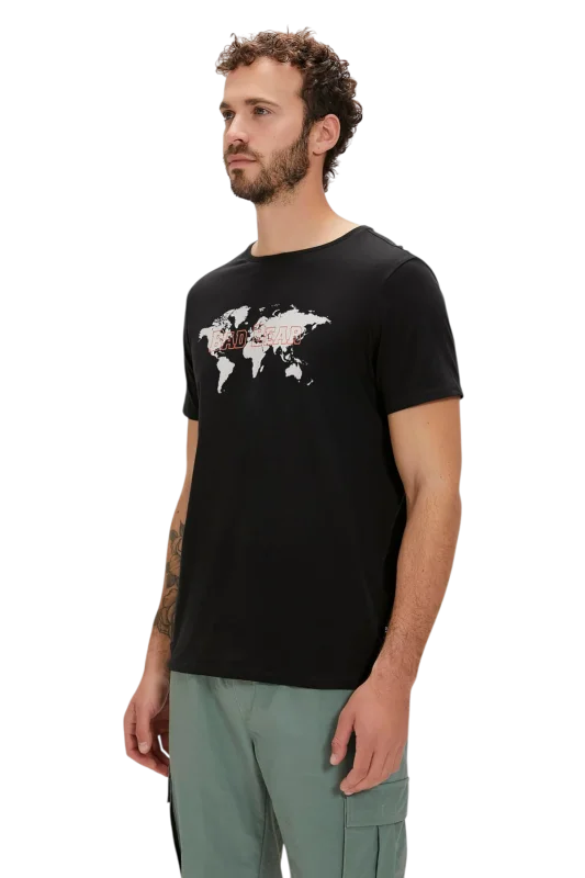 Bad Bear Globe Siyah Erkek Tshirt - 2