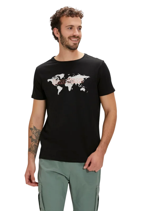 Bad Bear Globe Siyah Erkek Tshirt - 3