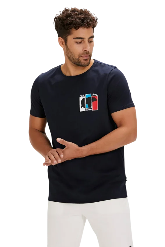 Bad Bear GRIZZLE T-SHIRT LACİVERT Erkek Tshirt - 2