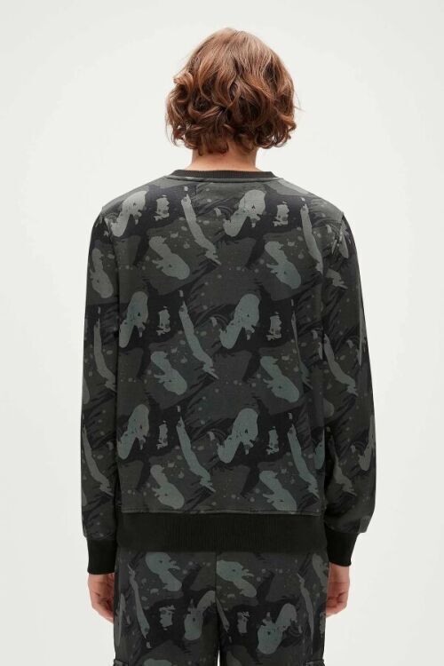 Bad Bear Hardy Crewneck Lacivert Erkek Sweatshirt - 2