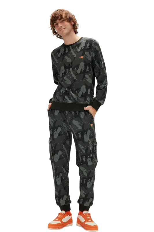 Bad Bear Hardy Crewneck Lacivert Erkek Sweatshirt - 2