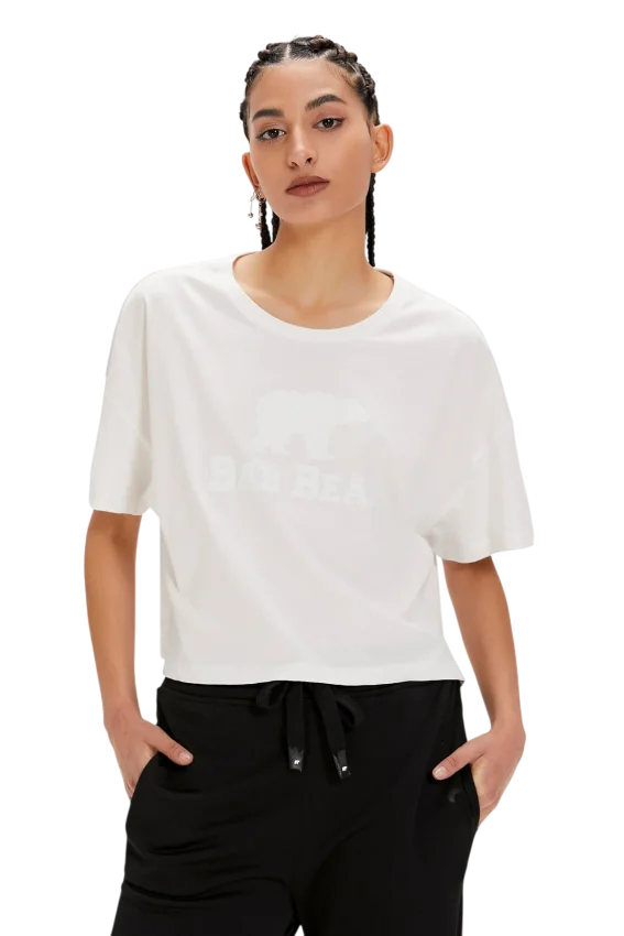Bad Bear Holly Beyaz Kadın Tshirt - 1