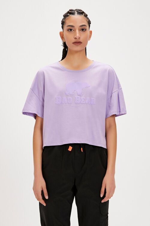 Bad Bear HOLLY T-SHIRT Mor Kadın Tshirt - Bad Bear