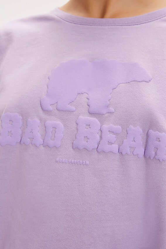 Bad Bear Holly Mor Kadın Tshirt - 5
