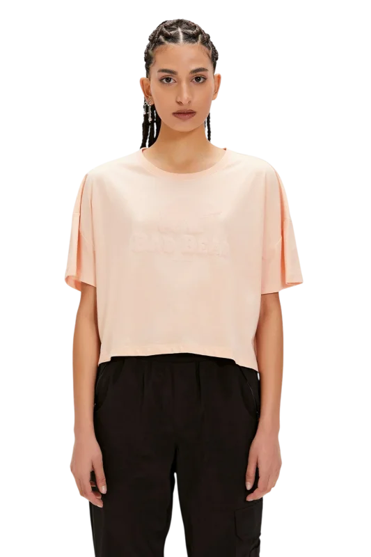 Bad Bear Holly Pembe Kadın Tshirt 