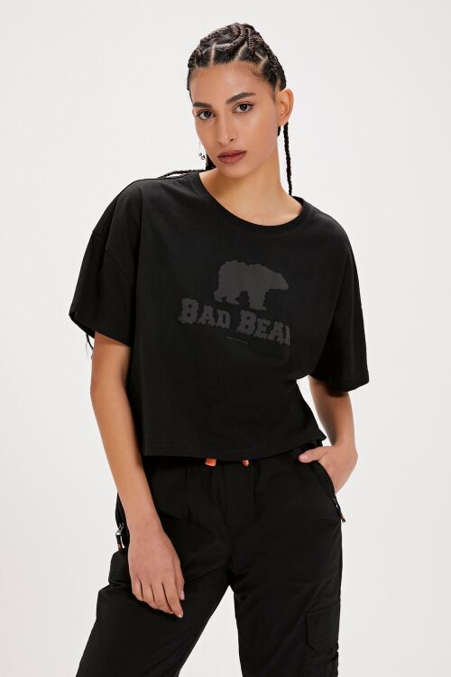 Bad Bear HOLLY T-SHIRT SİYAH Kadın Tshirt - Bad Bear