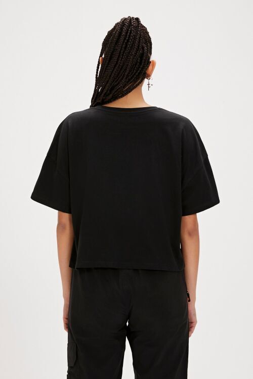 Bad Bear HOLLY T-SHIRT SİYAH Kadın Tshirt - 6