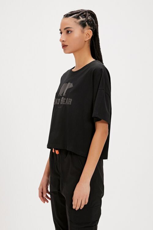 Bad Bear HOLLY T-SHIRT SİYAH Kadın Tshirt - 4