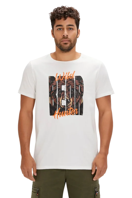 Bad Bear HUNT T-SHIRT BEYAZ Erkek Tshirt - 3