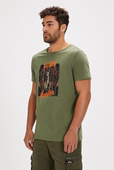 Bad Bear HUNT T-SHIRT Haki Erkek Tshirt - 3