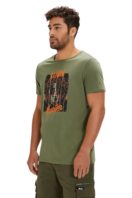 Bad Bear HUNT T-SHIRT Haki Erkek Tshirt - 3