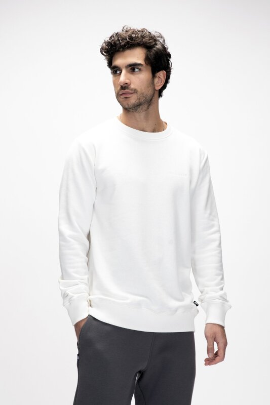 Bad Bear Inner Crewneck Beyaz Erkek Sweatshirt - 4