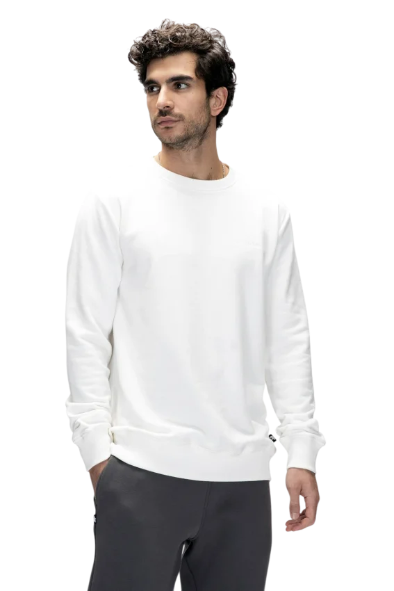 Bad Bear Inner Crewneck Beyaz Erkek Sweatshirt - 3