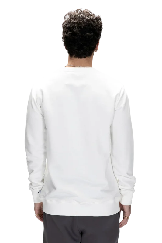 Bad Bear Inner Crewneck Beyaz Erkek Sweatshirt - 4