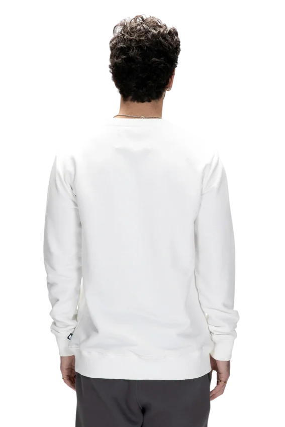 Bad Bear Inner Crewneck Beyaz Erkek Sweatshirt - 4