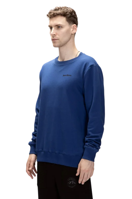 Bad Bear Inner Crewneck Mavi Erkek Sweatshirt - 2