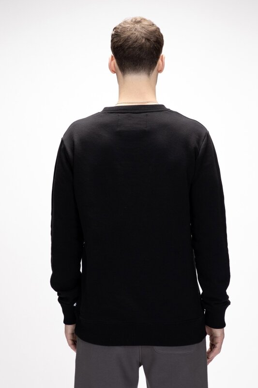 Bad Bear Inner Crewneck Siyah Erkek Sweatshirt - 3