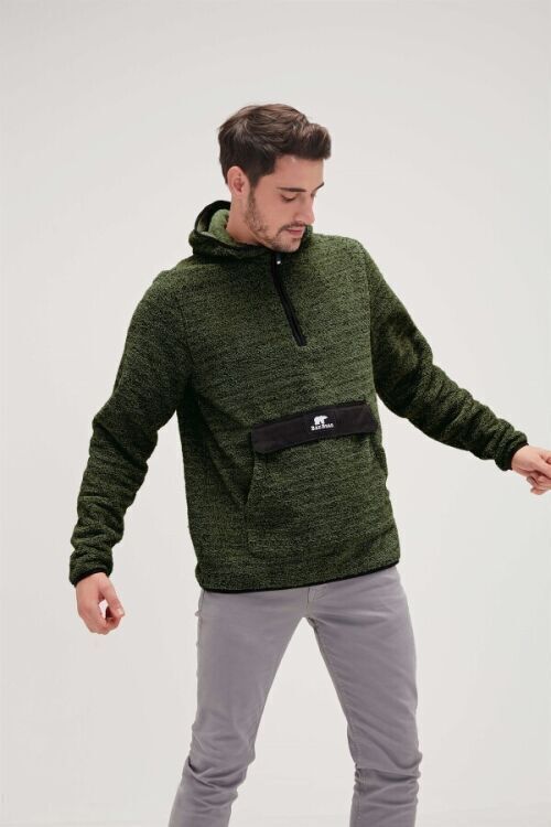 Bad Bear INUIT PLUSH Haki Erkek Sweatshirt - Bad Bear