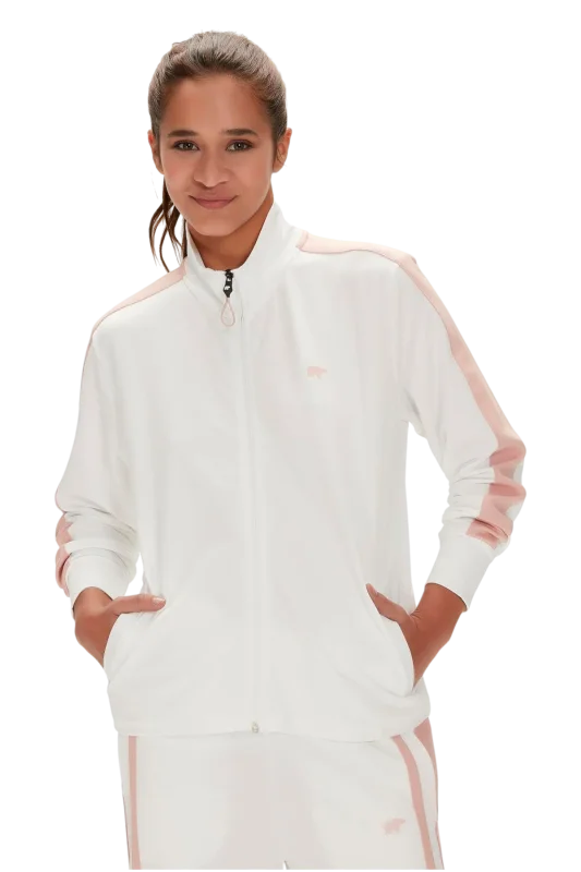 Bad Bear Kate Full-Zip Beyaz Kadın Ceket - 3