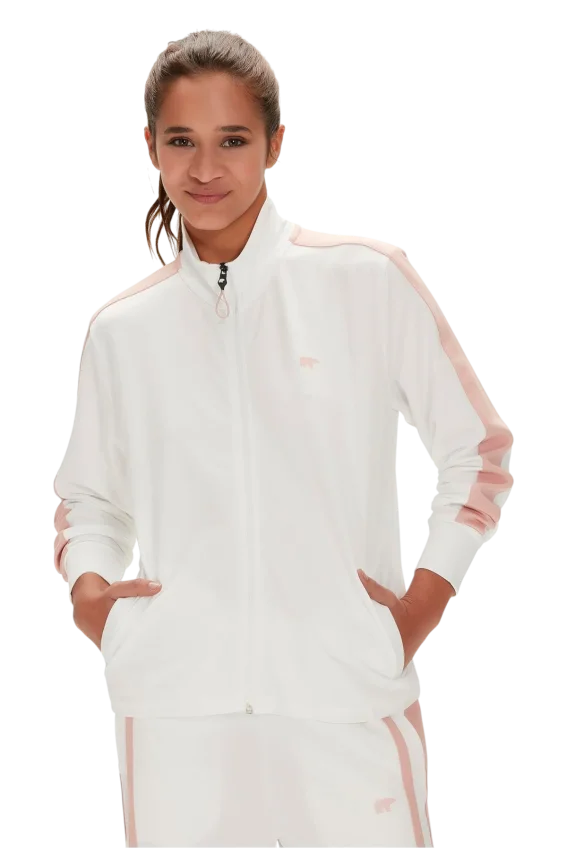 Bad Bear Kate Full-Zip Beyaz Kadın Ceket - 3
