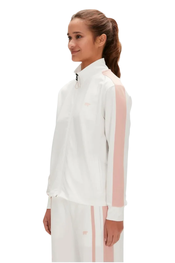 Bad Bear Kate Full-Zip Beyaz Kadın Ceket - 4