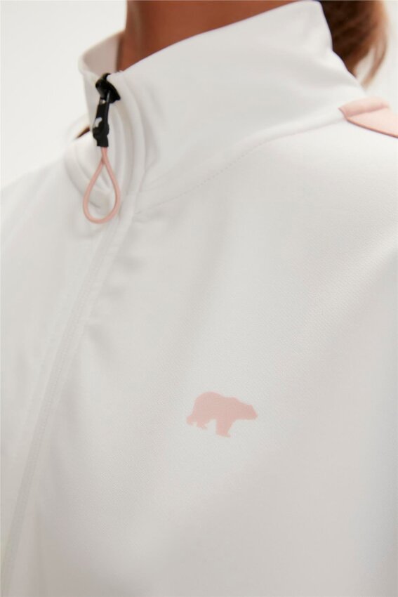Bad Bear Kate Full-Zip Beyaz Kadın Ceket - 6