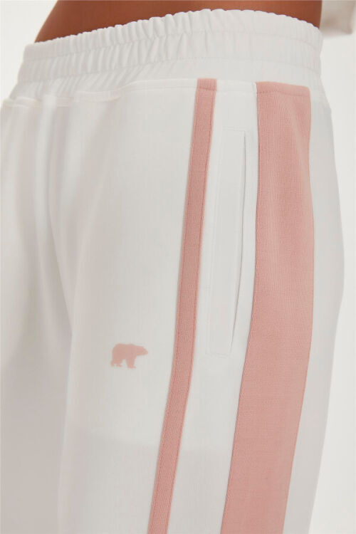 Bad Bear KATE SWEATPANTS BEYAZ Kadın Eşofman Altı - 4