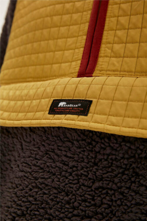 Bad Bear Leonard Half-Zip Plush Siyah Erkek Ceket - 6