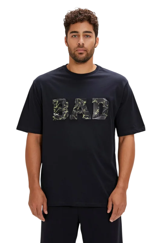 Bad Bear LEVIN T-SHIRT OS LACİVERT Erkek Tshirt 