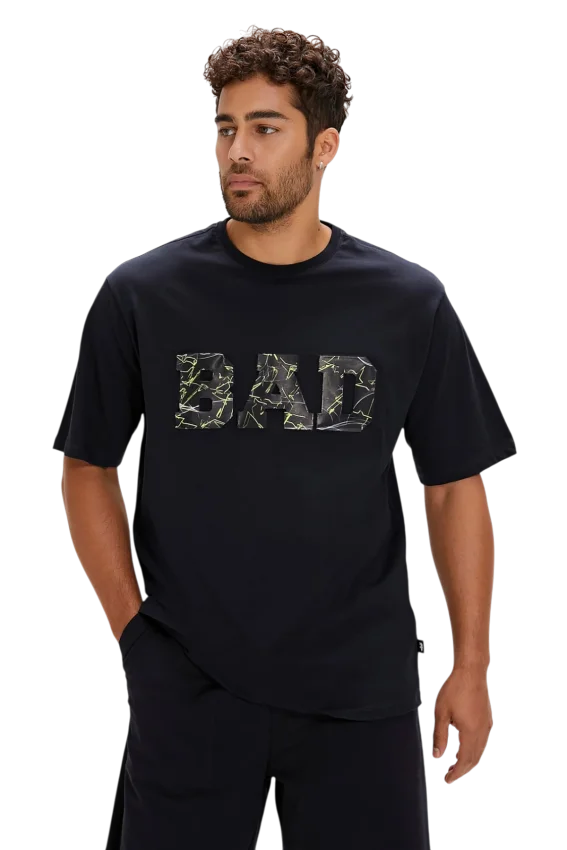 Bad Bear LEVIN T-SHIRT OS LACİVERT Erkek Tshirt - 3