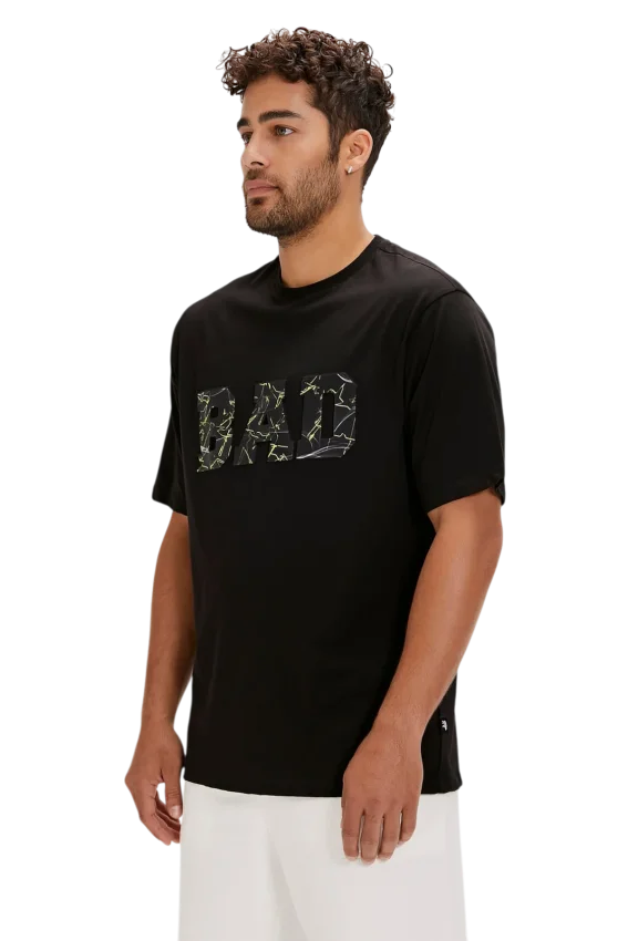 Bad Bear LEVIN T-SHIRT OS SİYAH Erkek Tshirt - 2
