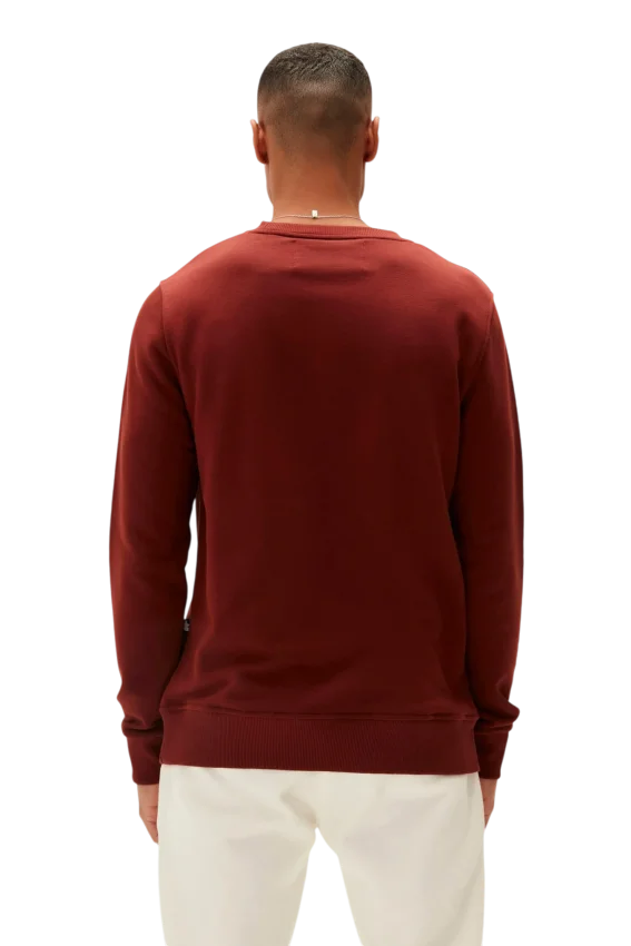 Bad Bear LOGO CREWNECK Bordo Erkek Sweatshirt - 2