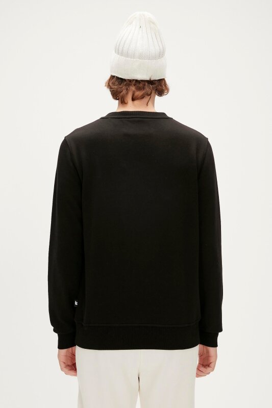 Bad Bear LOGO CREWNECK SİYAH Erkek Sweatshirt - 5