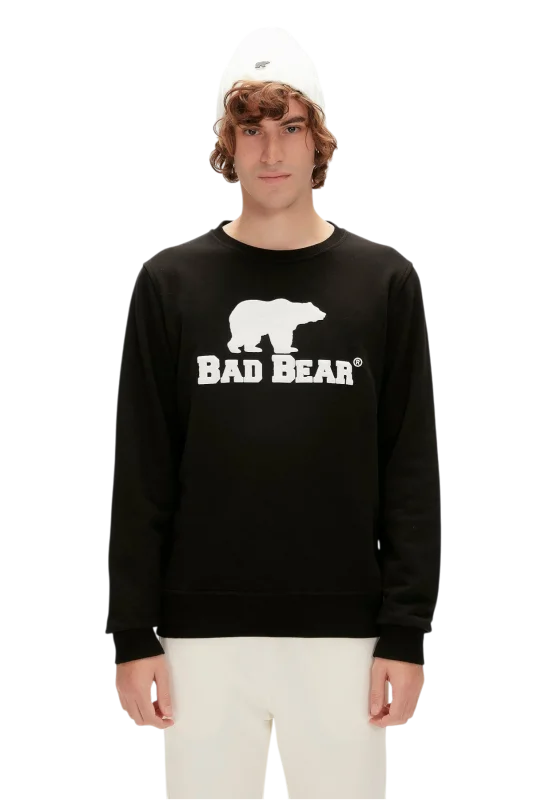 Bad Bear LOGO CREWNECK SİYAH Erkek Sweatshirt - 1