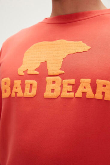 Bad Bear LOGO CREWNECK Turuncu Erkek Sweatshirt - 2