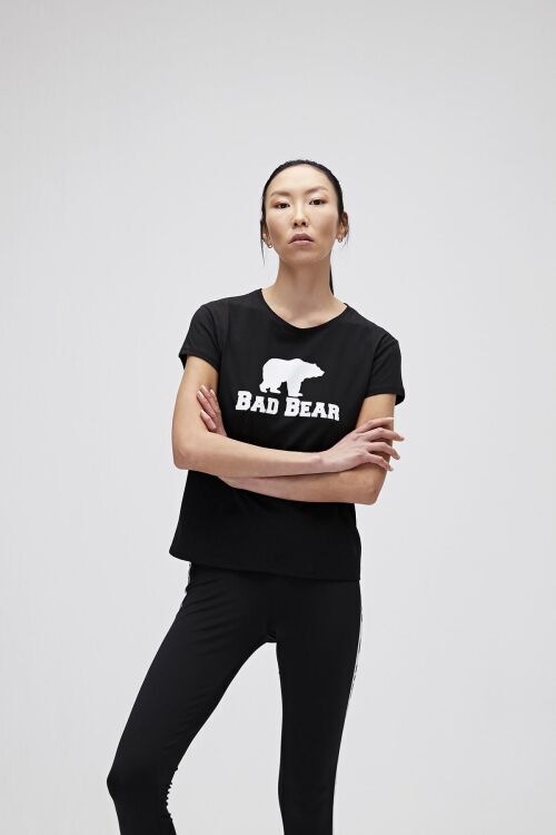 Bad Bear LOGO TEE SİYAH Kadın Tshirt 21.03.07.010-C01 - 1