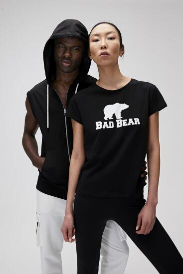 Bad Bear LOGO TEE SİYAH Kadın Tshirt - 5