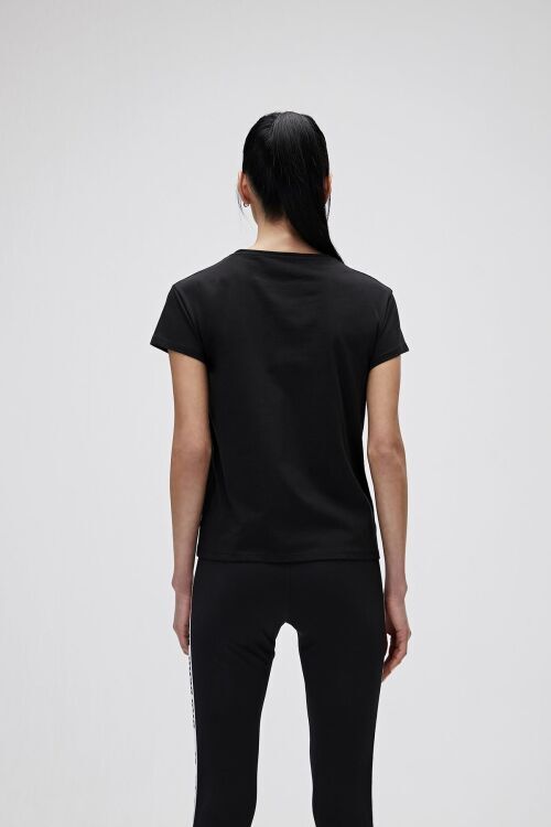 Bad Bear LOGO TEE SİYAH Kadın Tshirt 21.03.07.010-C01 - 2