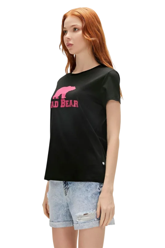 Bad Bear LOGO TEE SİYAH Kadın Tshirt 21.03.07.010-C01 - 3