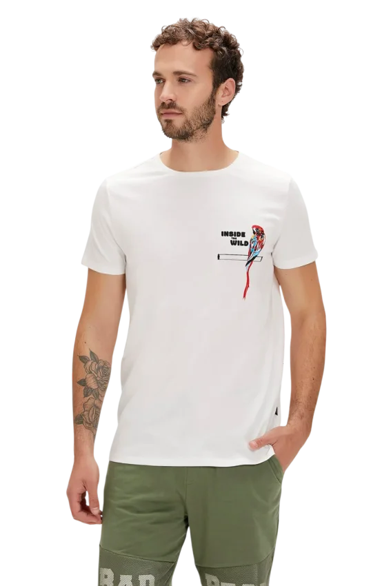 Bad Bear MACAW T-SHIRT BEYAZ Erkek Tshirt - 2