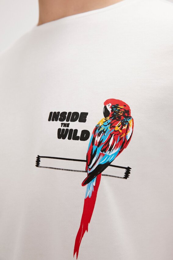 Bad Bear MACAW T-SHIRT BEYAZ Erkek Tshirt - 5